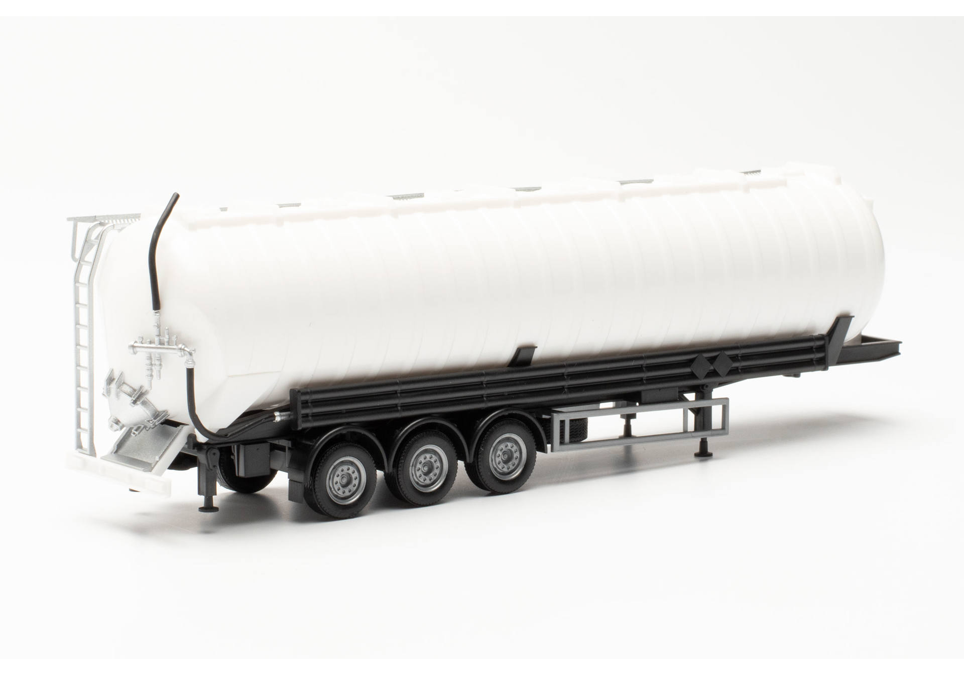 Herpa 077033 FFB ADR Vacuum Silo Trailer, White 1:87
