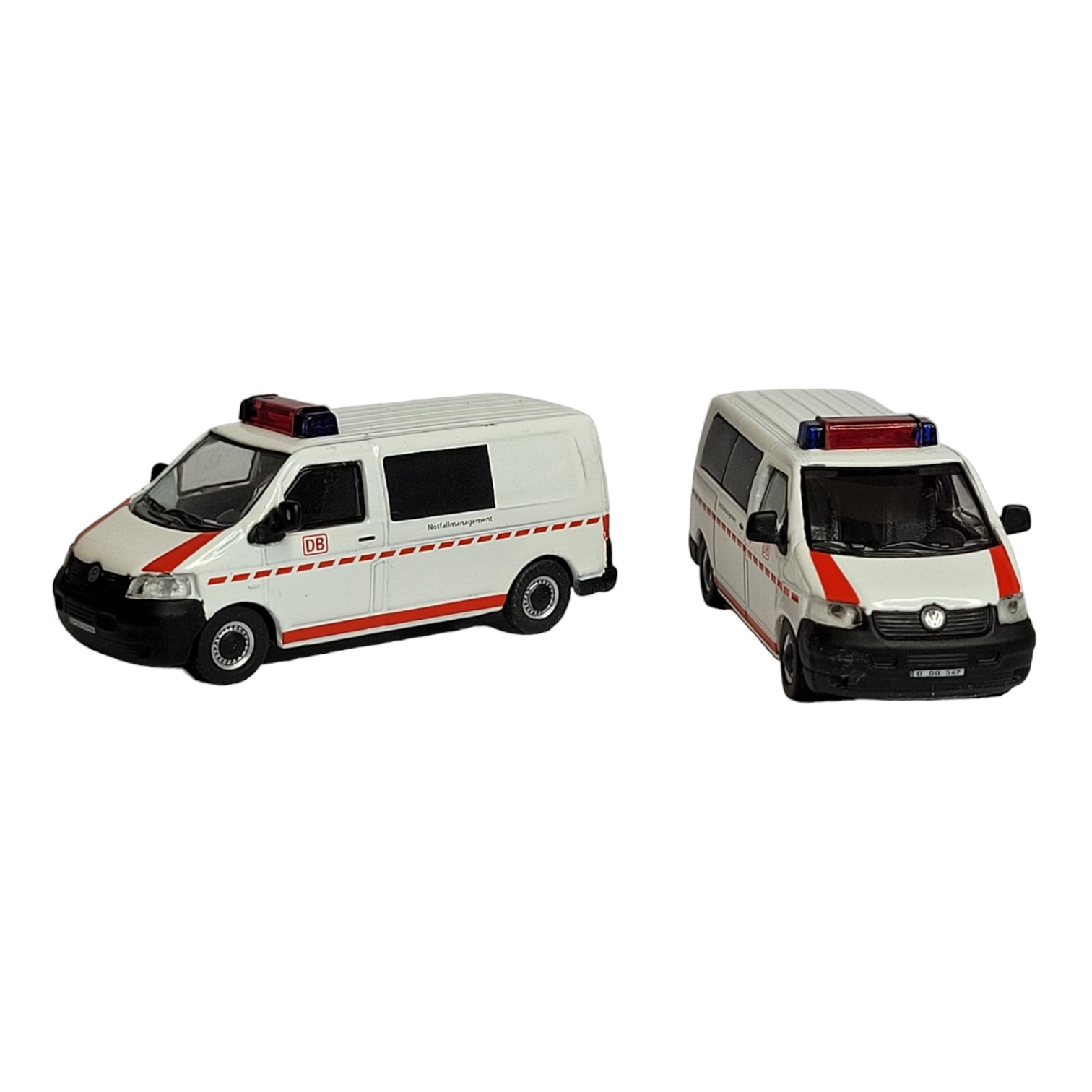 Schuco 452655500 Set 2x VW T5+Figuren DB Notfallmanagement