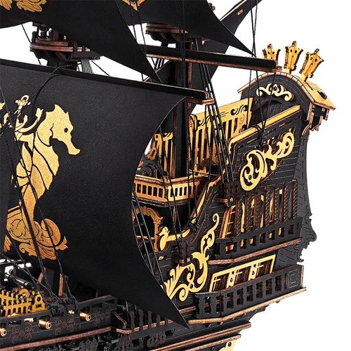 Holzbausatz - Segelschiff "Seahorse" - MCB02 von Robotime