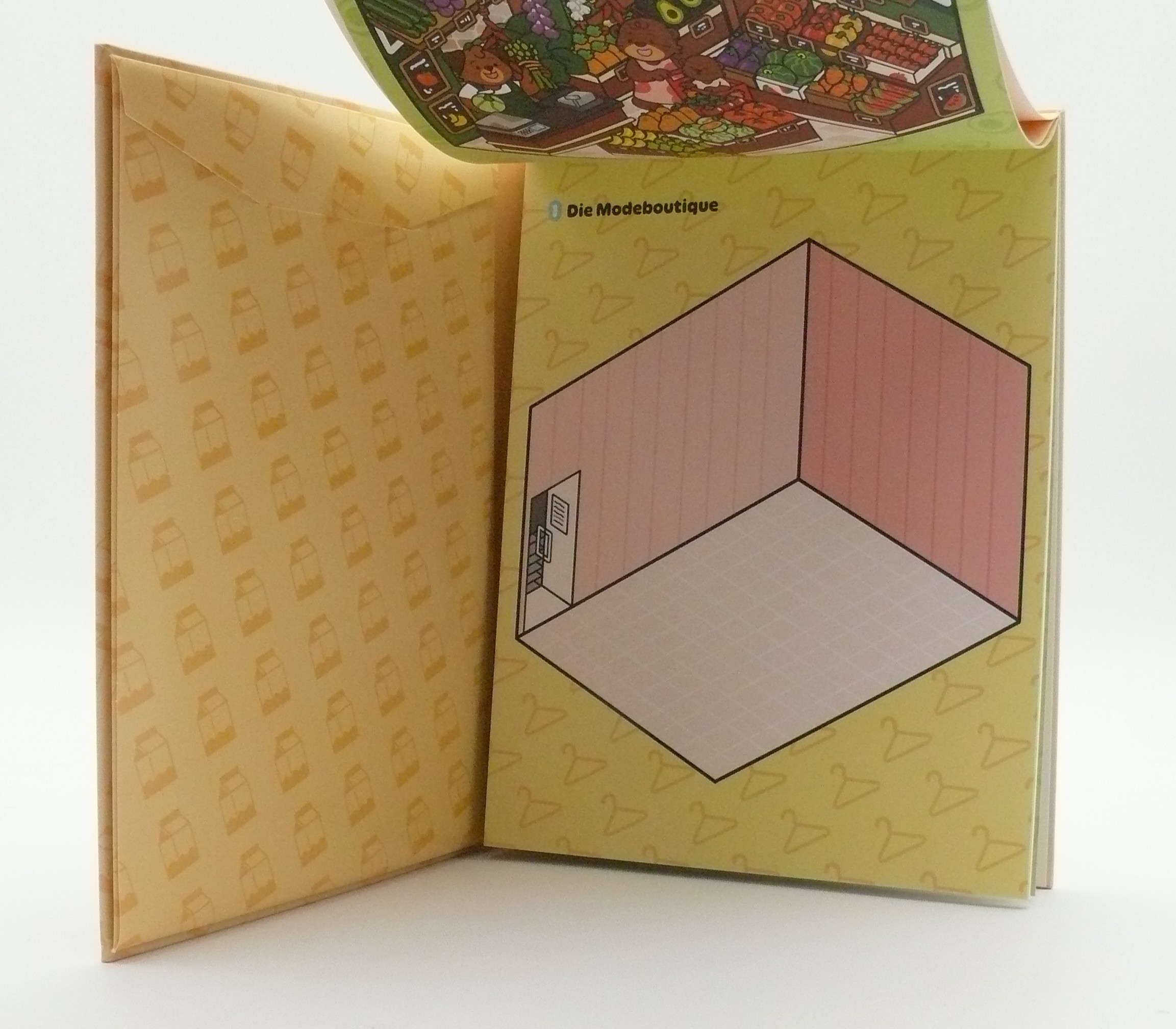Sticker Book "Mini Shops"