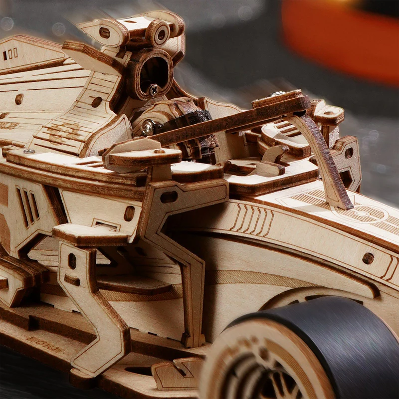 Holzbausatz Formel 1 Rennwagen LK505 ROKR Robotime