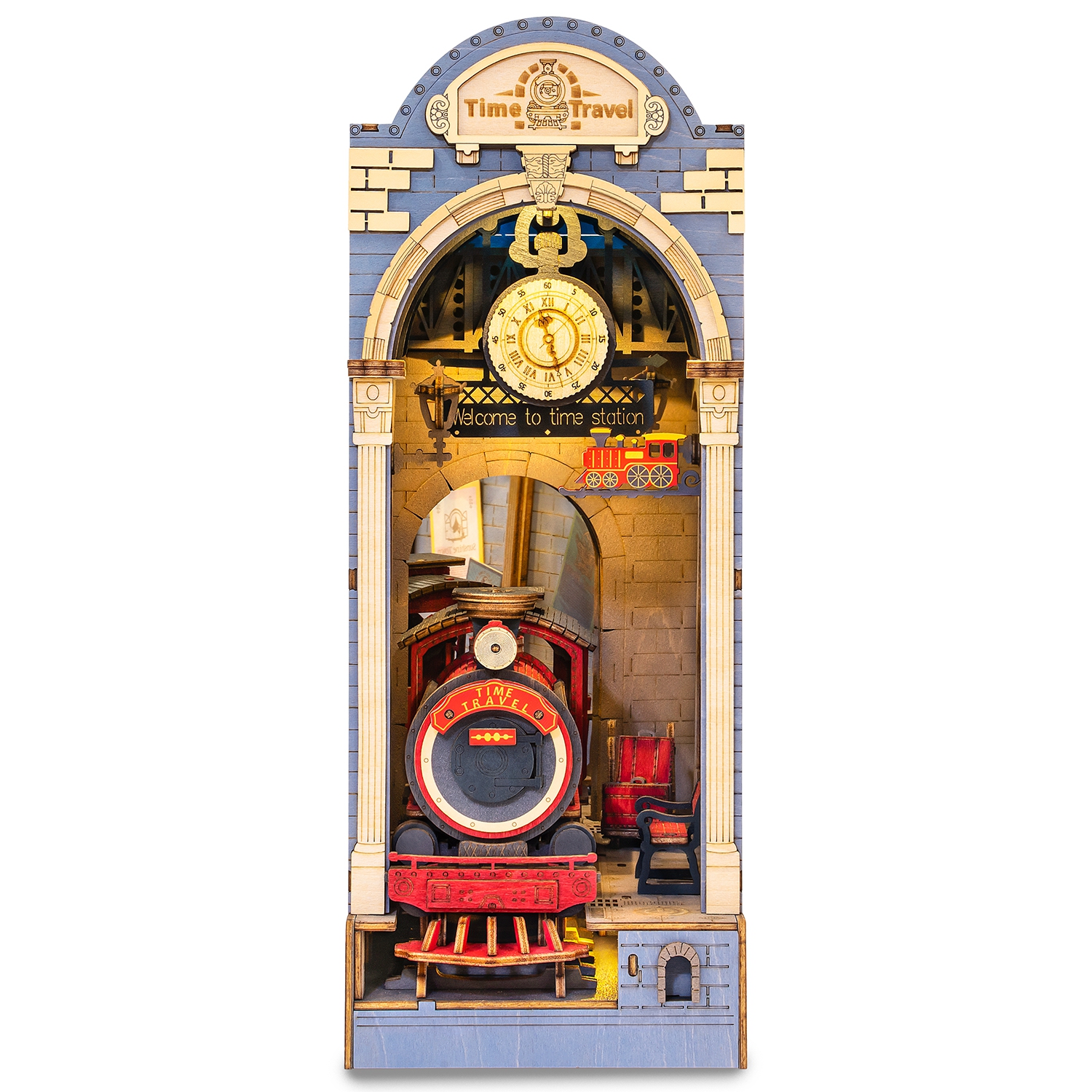 Holzbausatz - Zeitmaschine (Time Travel) - TGB04