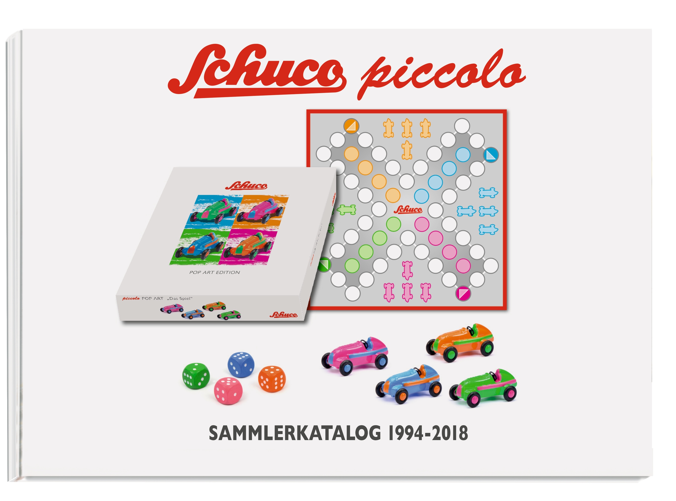Schuco 450607400 Piccolo Set Collector's Catalogue 1994–2018 with Ford Mustang