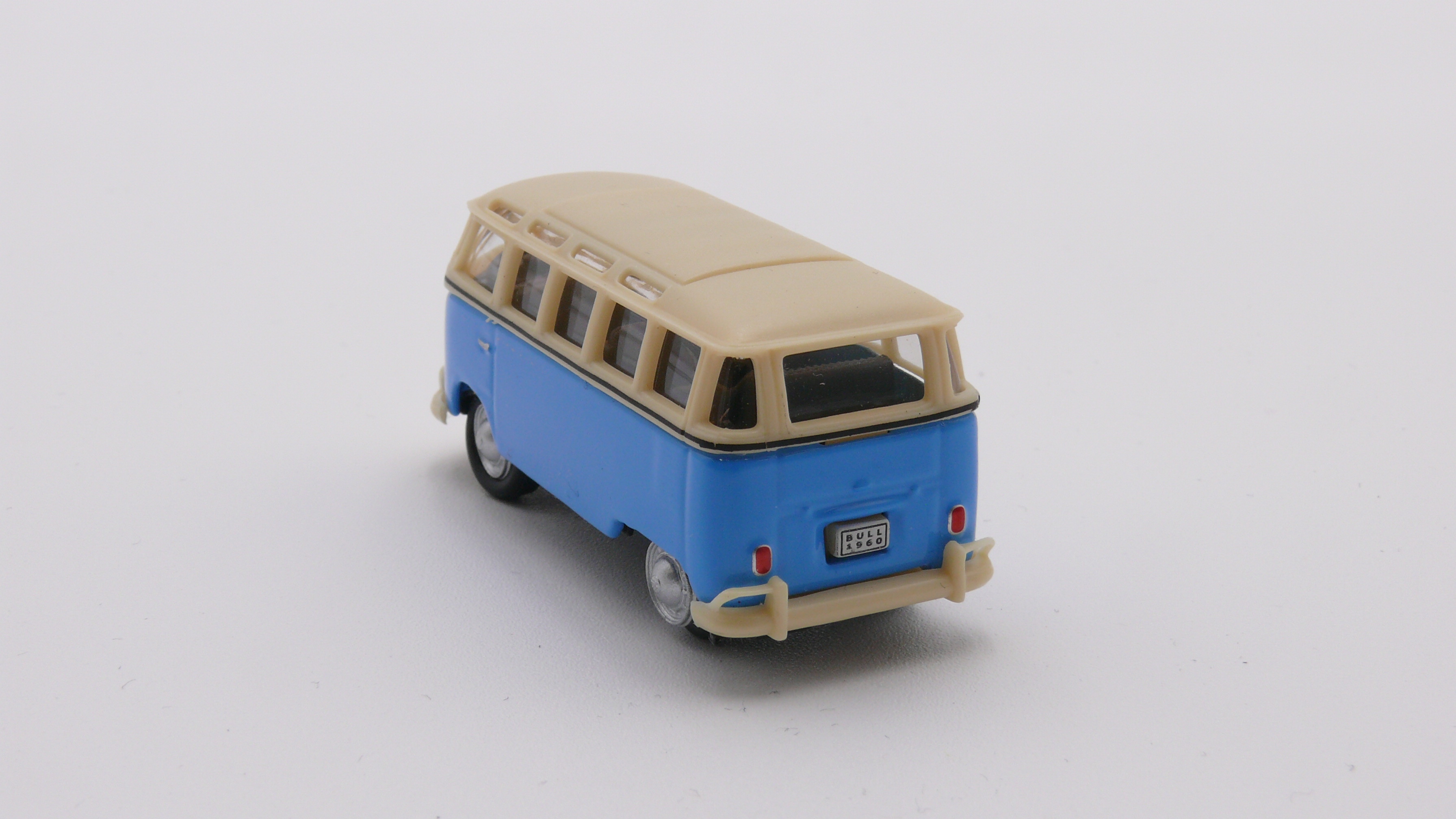 Magnet VW Bus Samba blau / creme
