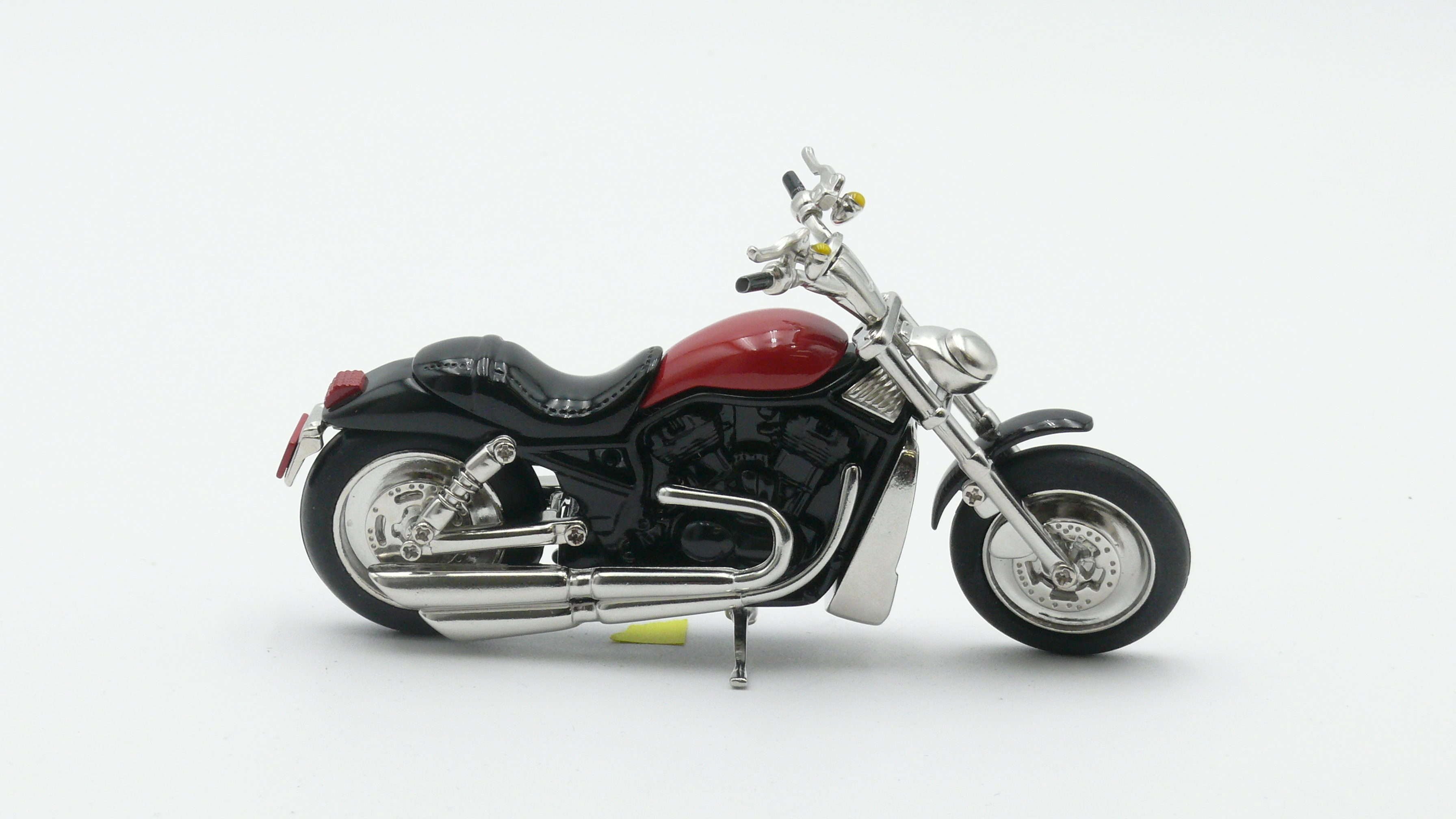 Miniature Black Motorcycle Clock