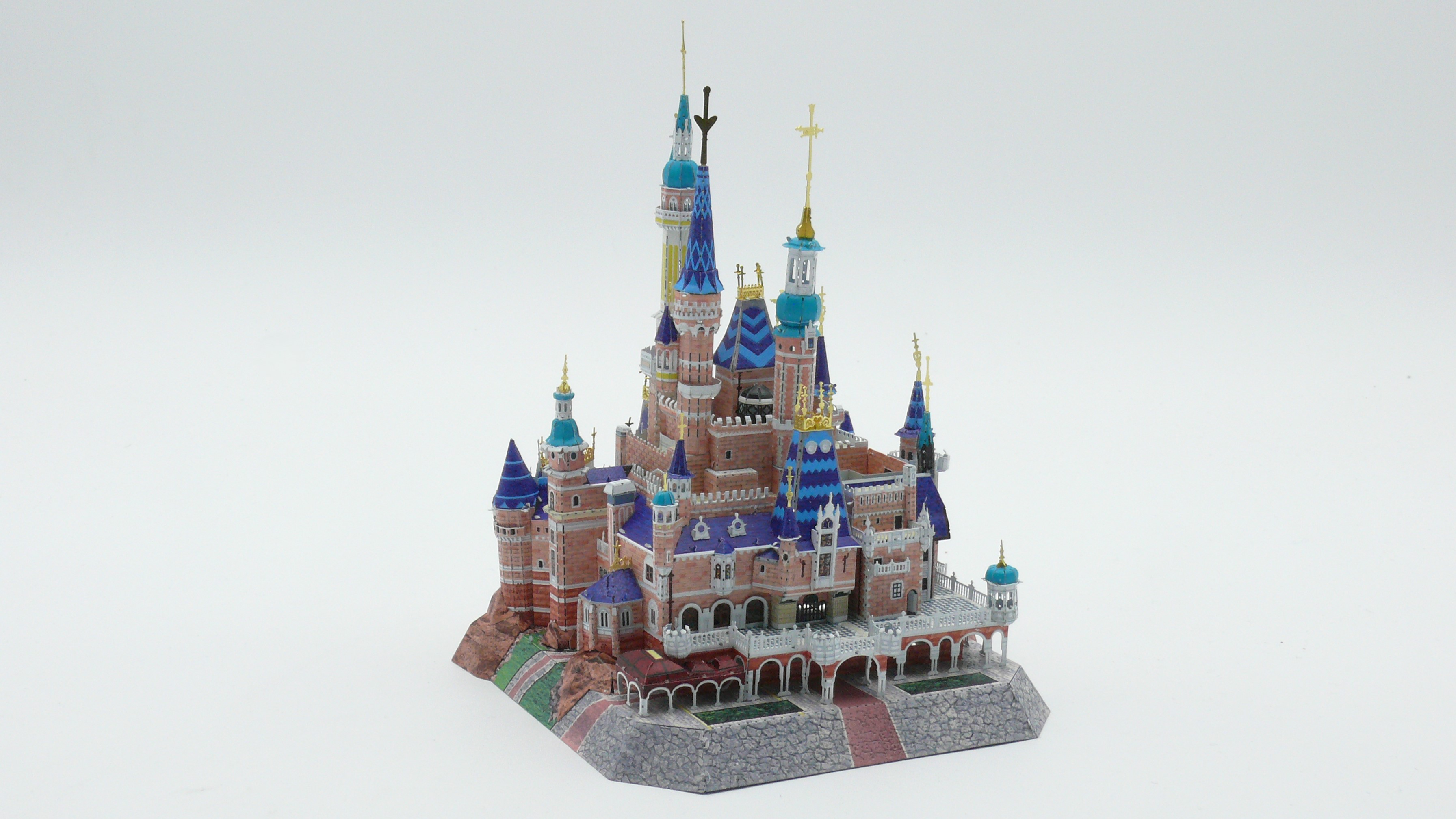 Metal Model Kit Fantasy Castle (Color)
