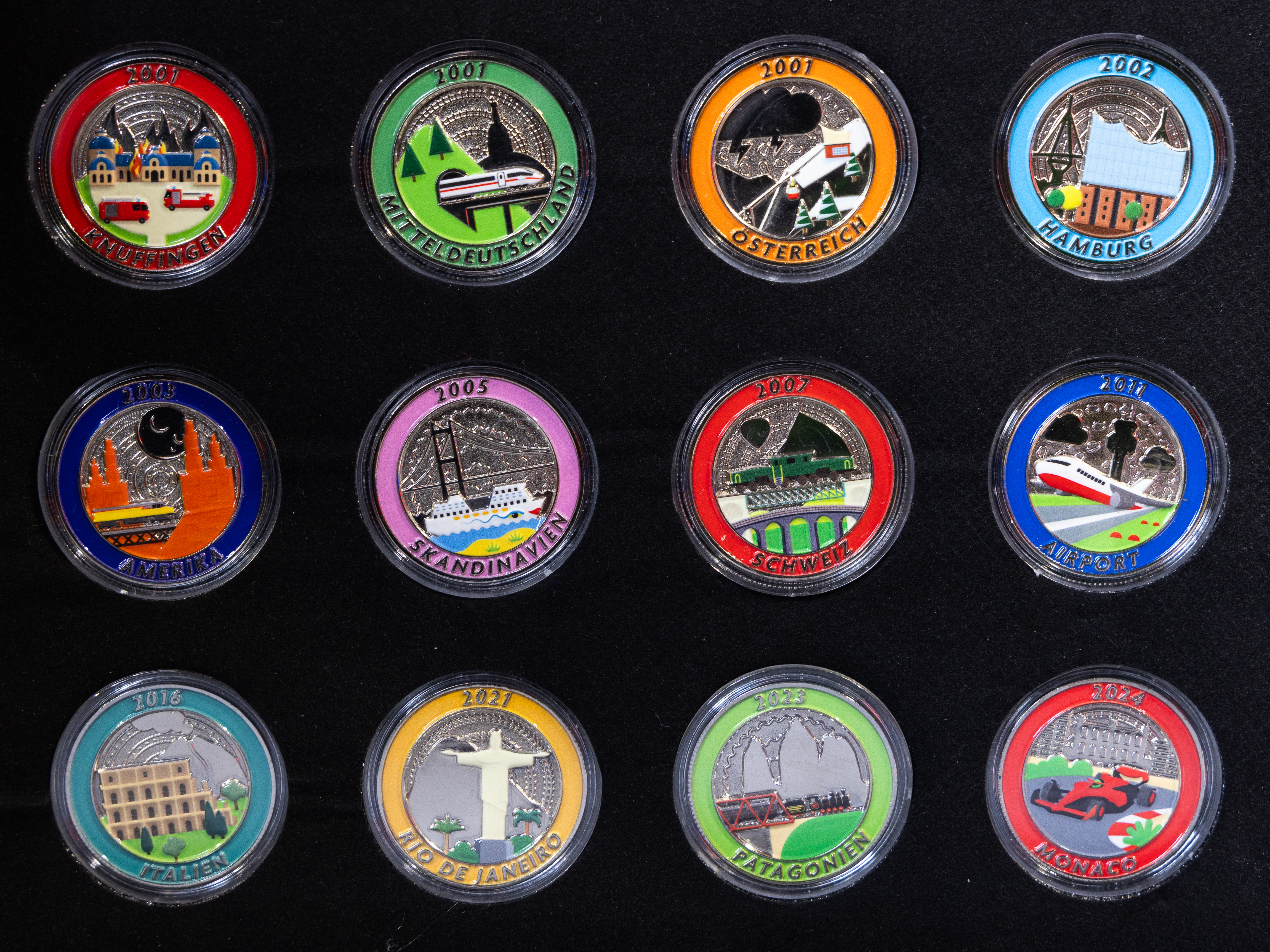Anniversary Coin Set – "25 Years Miniatur Wunderland" – limited, numbered & hand-signed