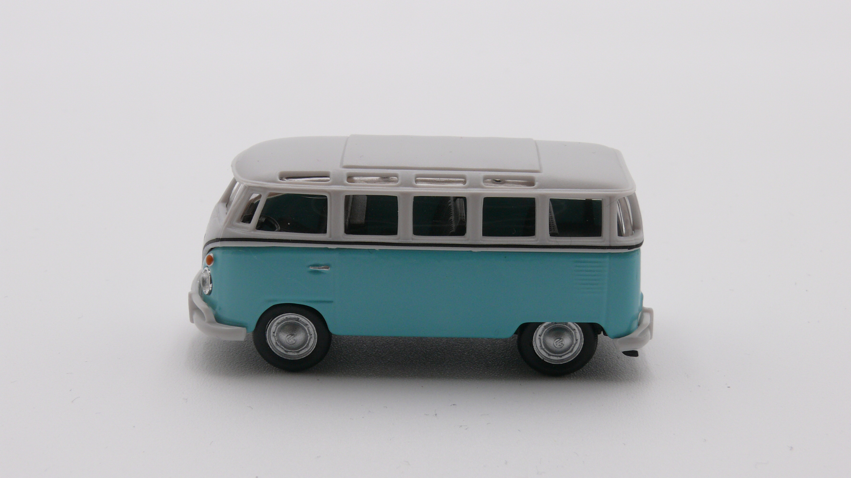 VW Bus Samba Magnet, Turquoise