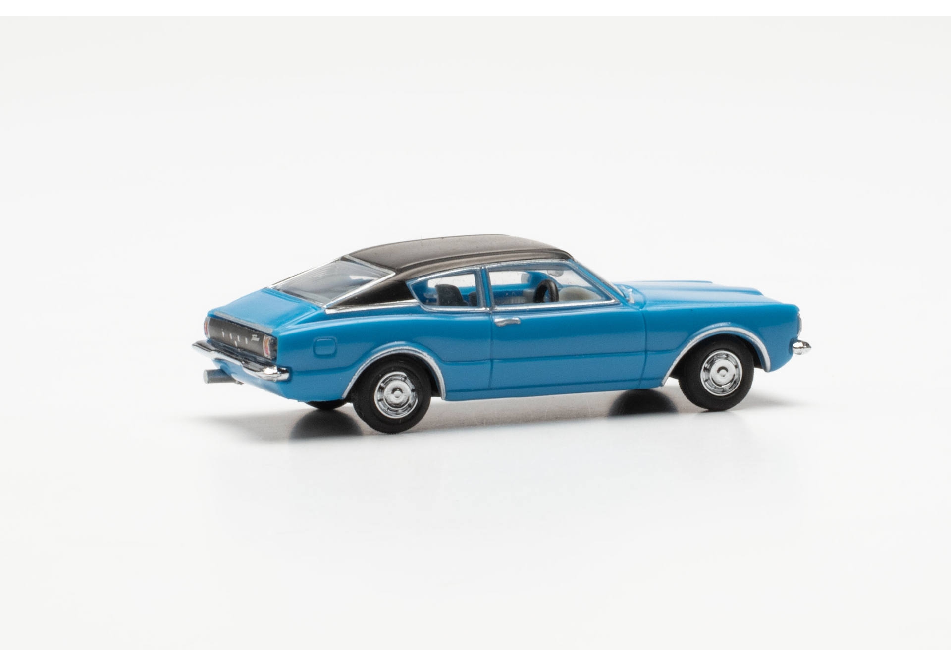 Herpa 023399-002 Ford Taunus Coupe blau Modellfahrzeug H0 1:87