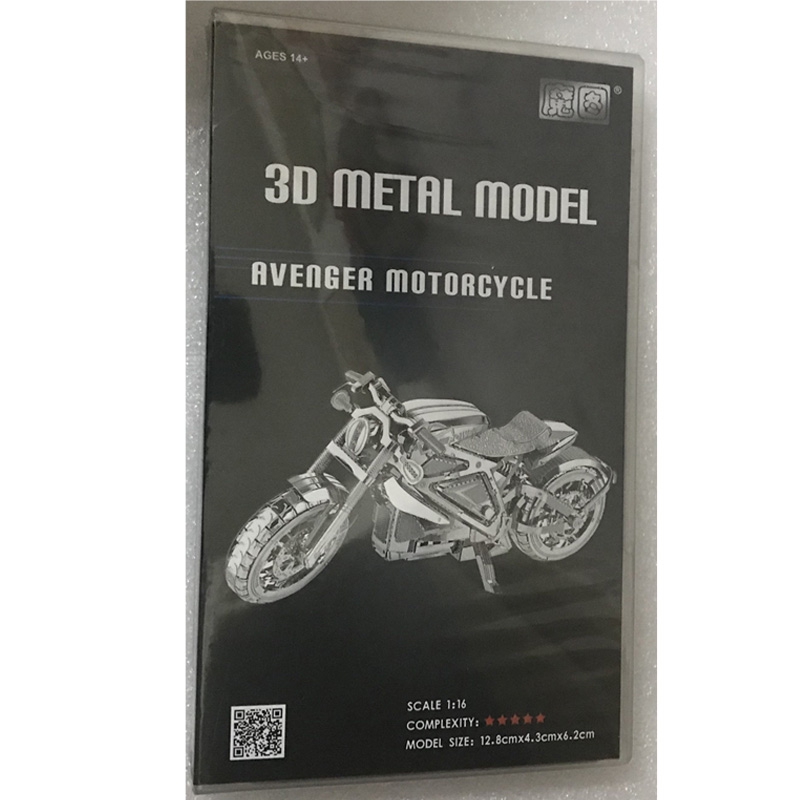 Metal Model Kit - Avenger Motorcycle