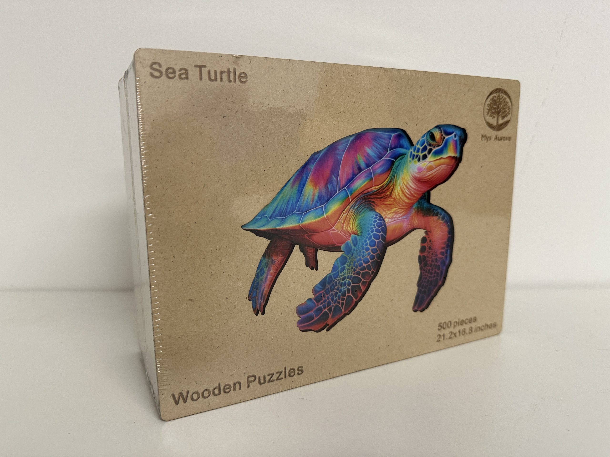 Wooden Puzzle – Sea Turtle – 500 Pieces