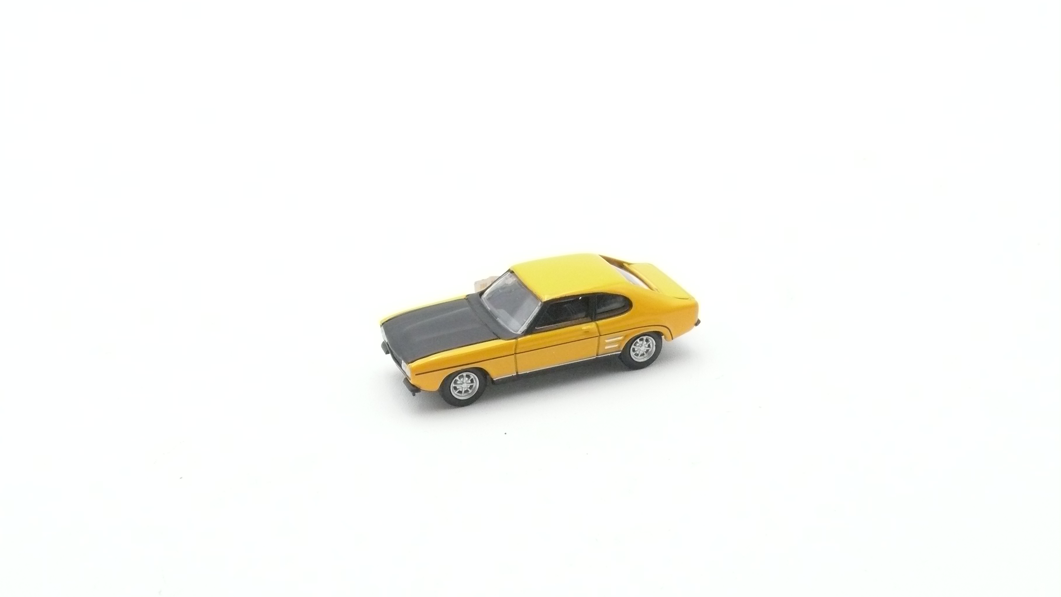 Magnet - Ford Capri, orange / black