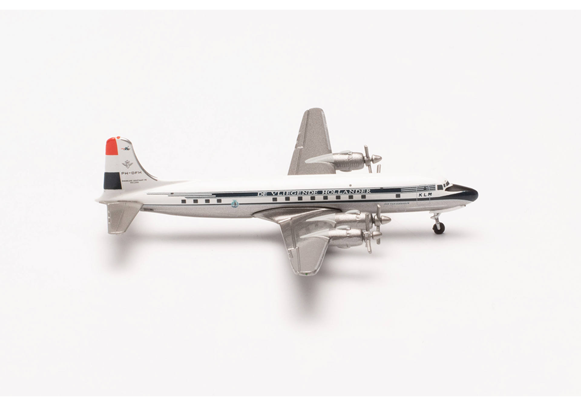 Herpa 536998 KLM Douglas DC-6B – PH-DFH “Jan van Riebeek” 1:500