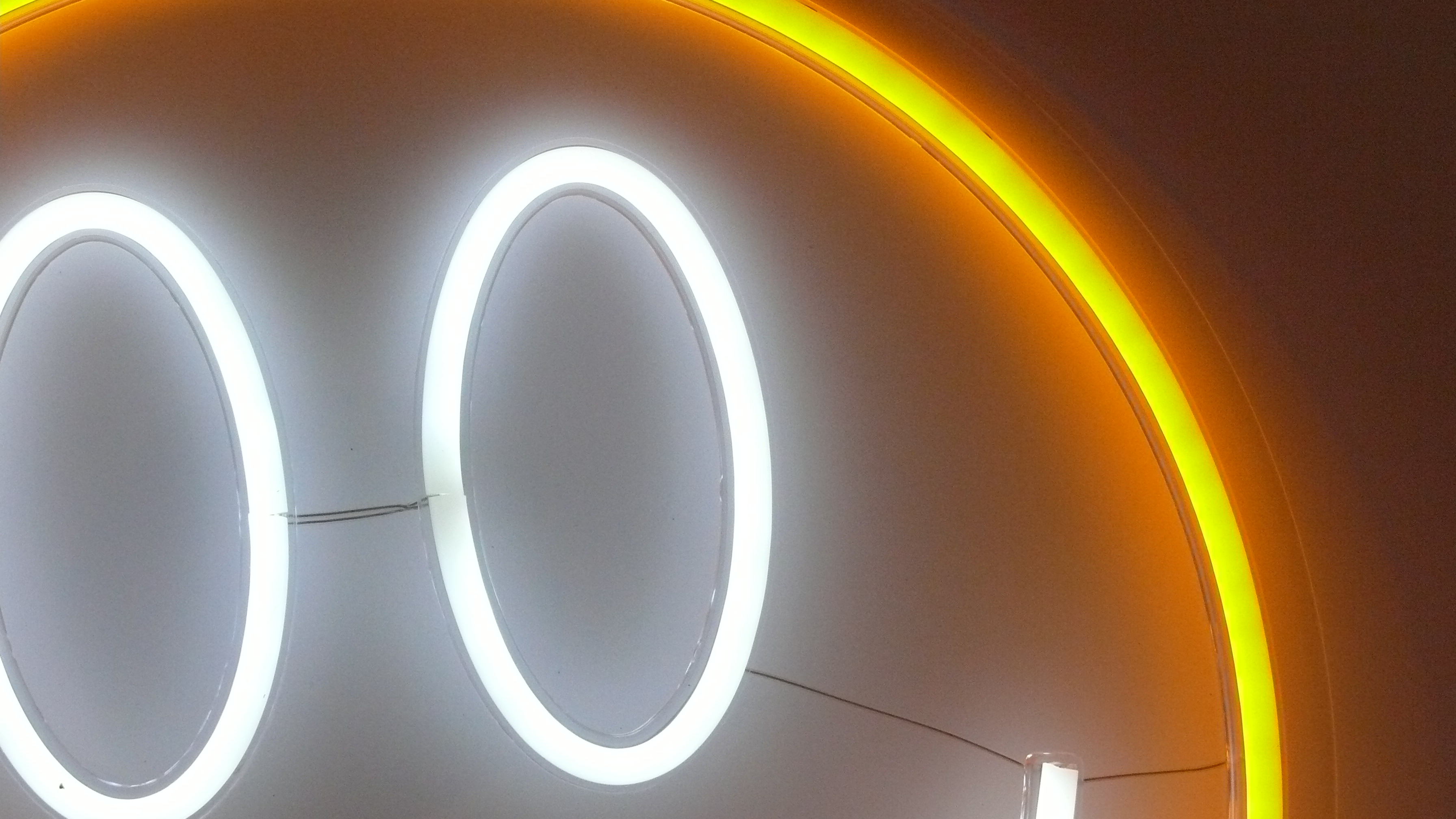 Neonlampe Smiley
