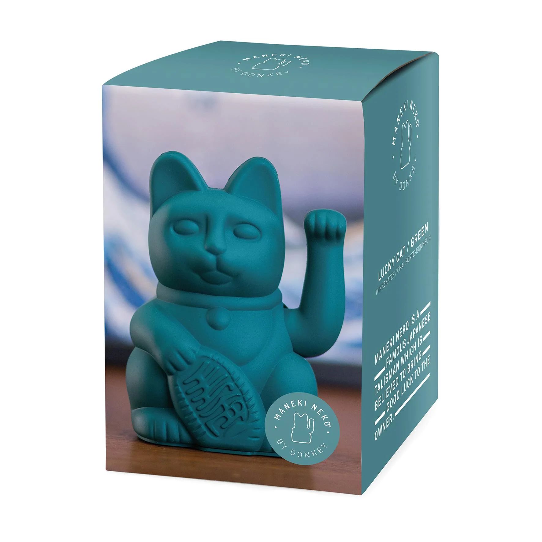 Winkekatze / Maneki Neko | Classic - Green
