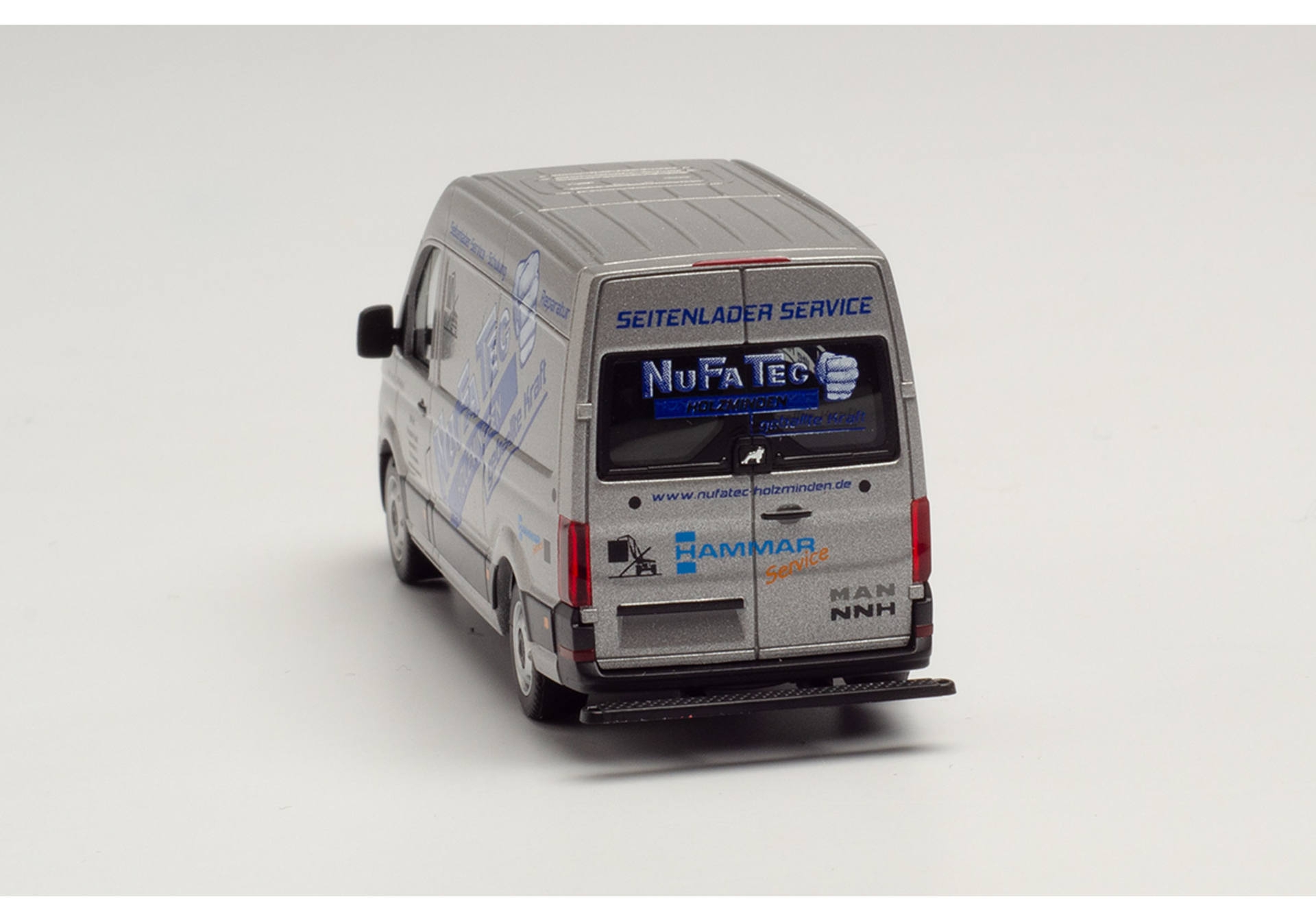 Herpa 096041 MAN TGE Kasten HD NuFaTac Hammar Model H0 1:87