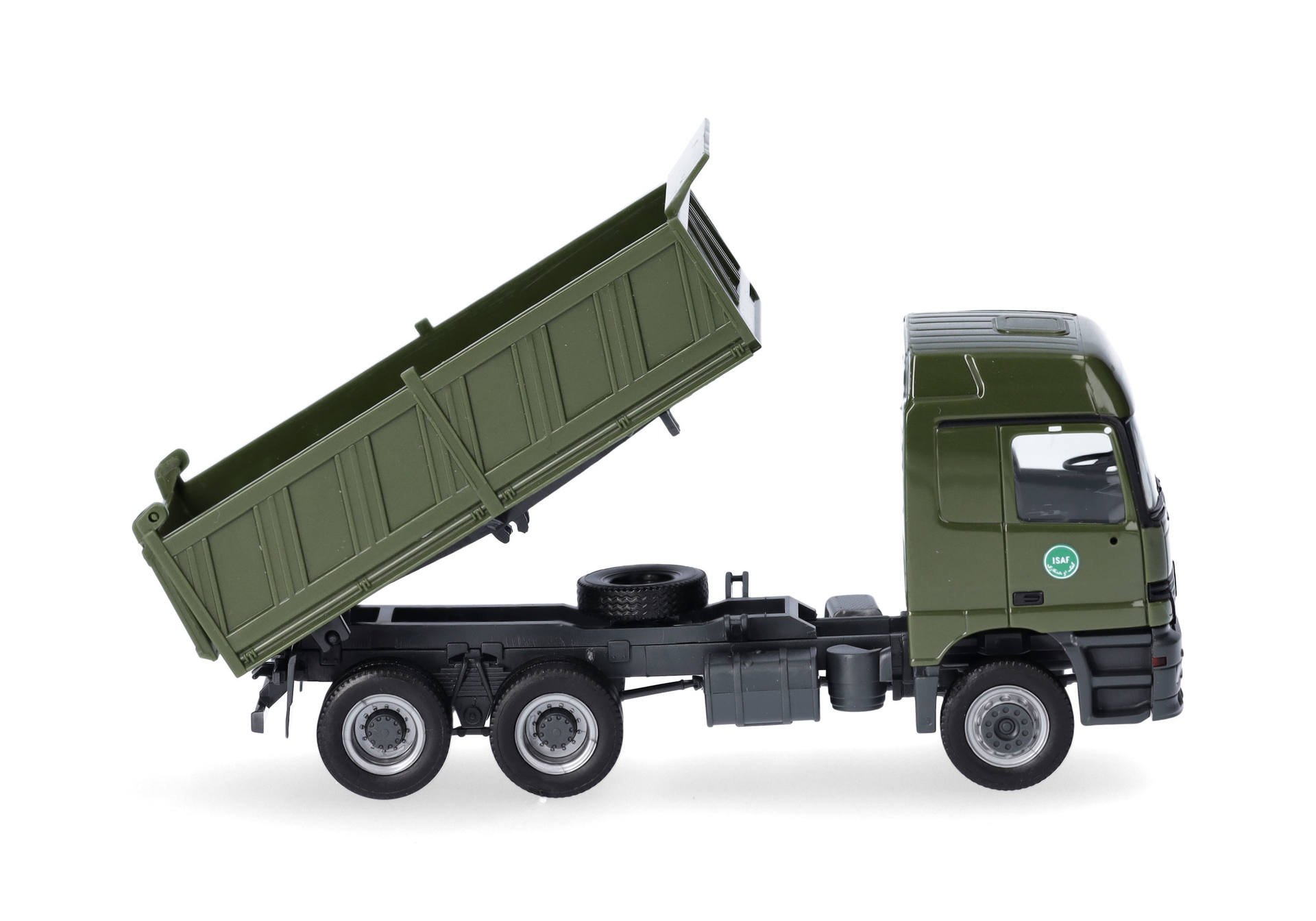 Herpa 747004 Mercedes-Benz Actros L 96 Construction Tipper Truck “German Armed Forces / Overseas Deployment” 1:87