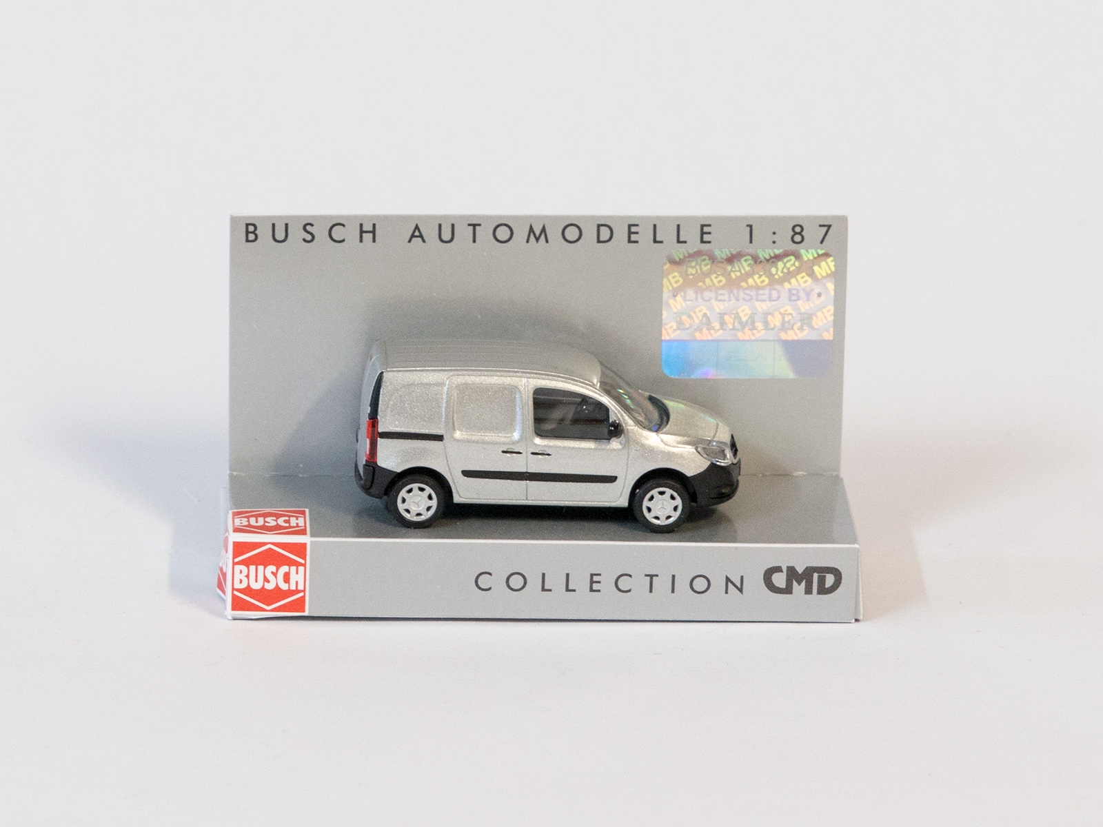 Busch 50601 Mercedes-Benz Citan Panel Van, Silver 1:87