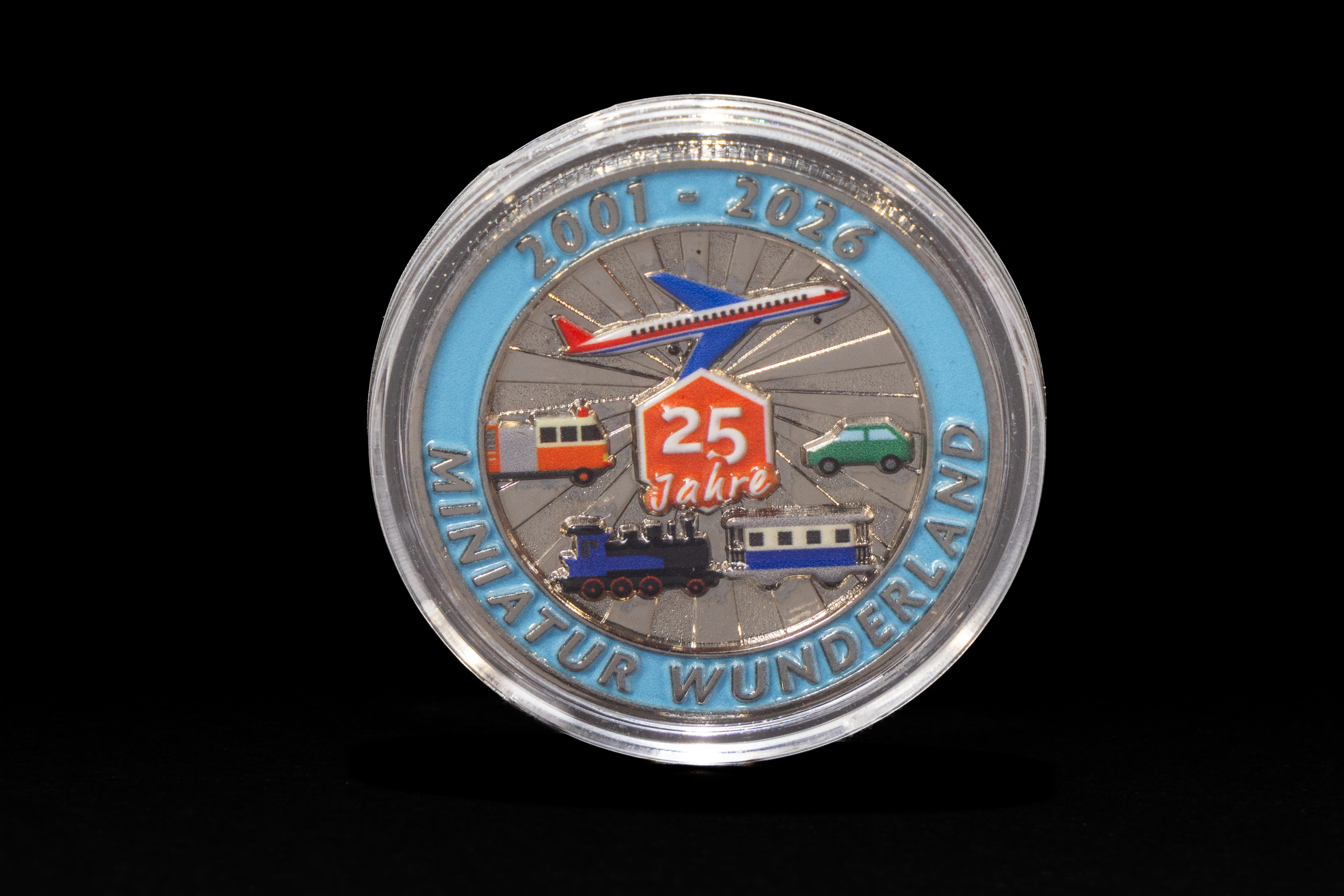 Anniversary Coin Set – "25 Years Miniatur Wunderland" – limited, numbered & hand-signed