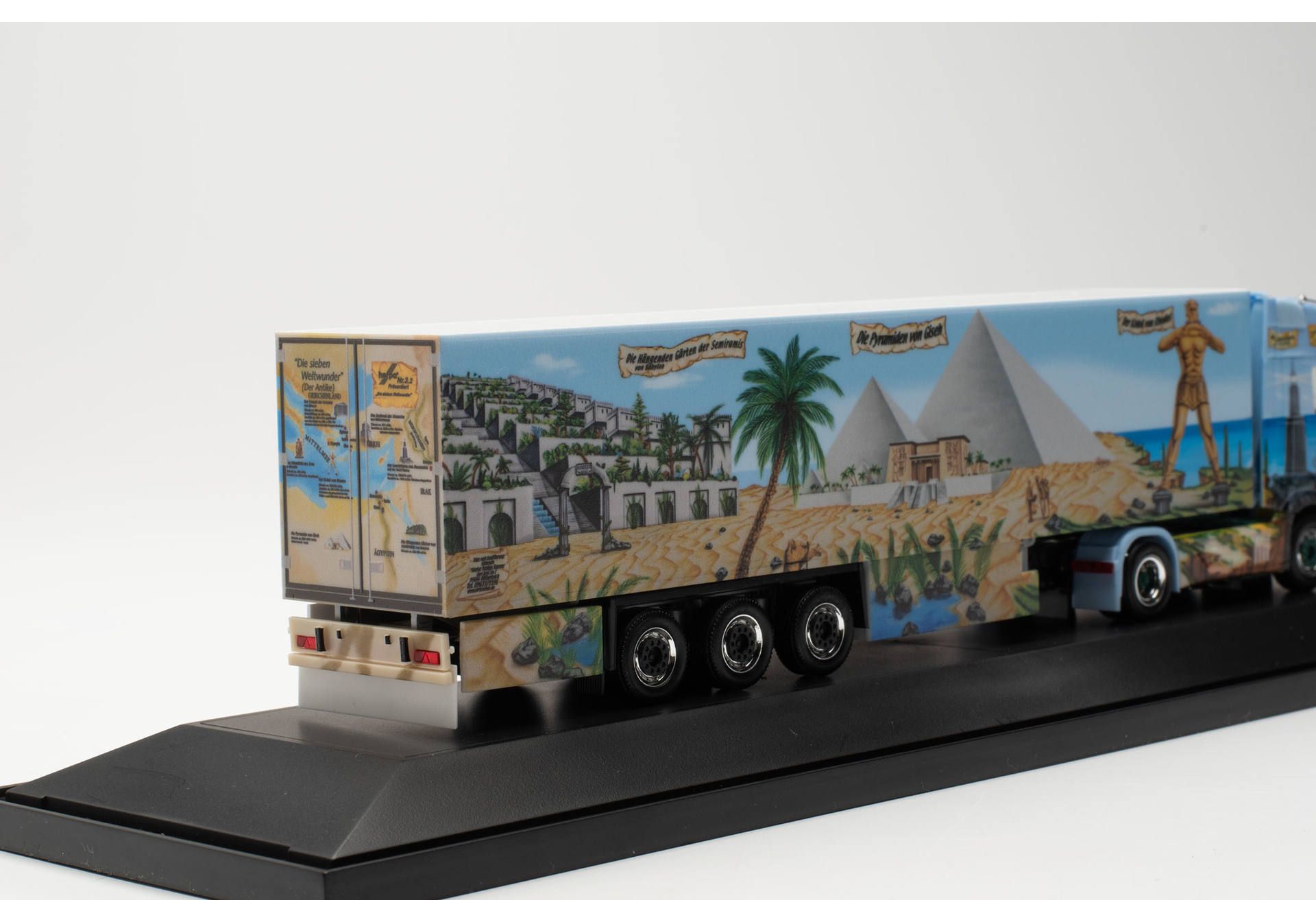 Herpa 122214 Mercedes-Benz Actros `18 Refrigerated Box Semi-Trailer “Herpa World History No. 3.2, Schumacher” (North Rhine-Westphalia/Würselen) 1:87
