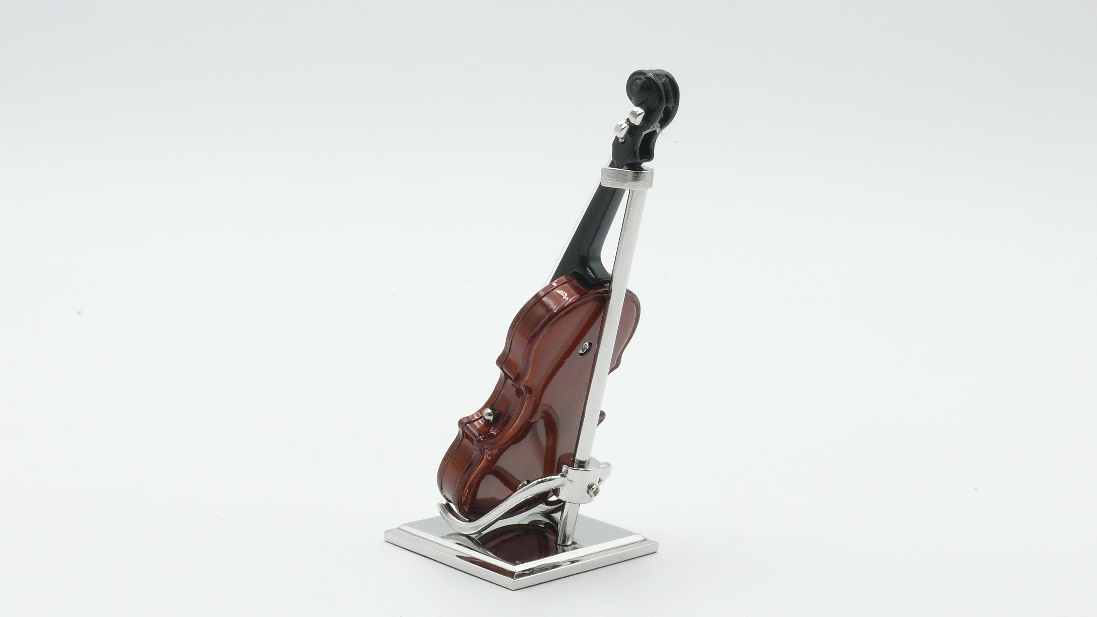 Violin Miniature Clock