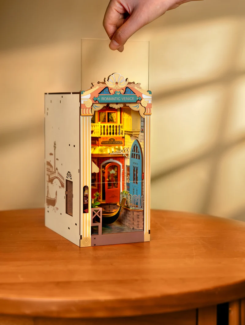 Holzbaussatz / Book Nook - Romantic Venice - TGB08