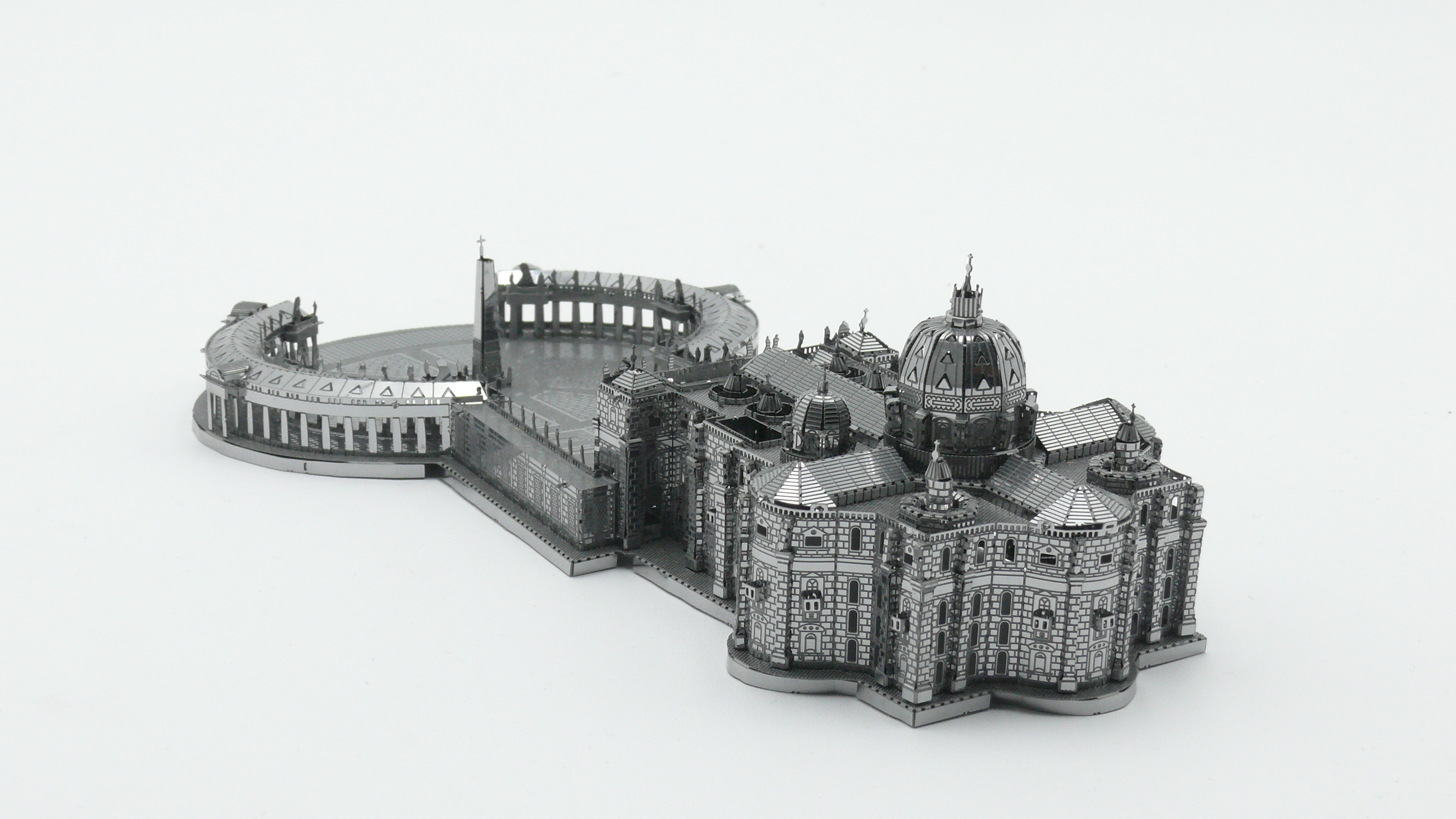 3D Metal Model St Peter's Basilica Rome