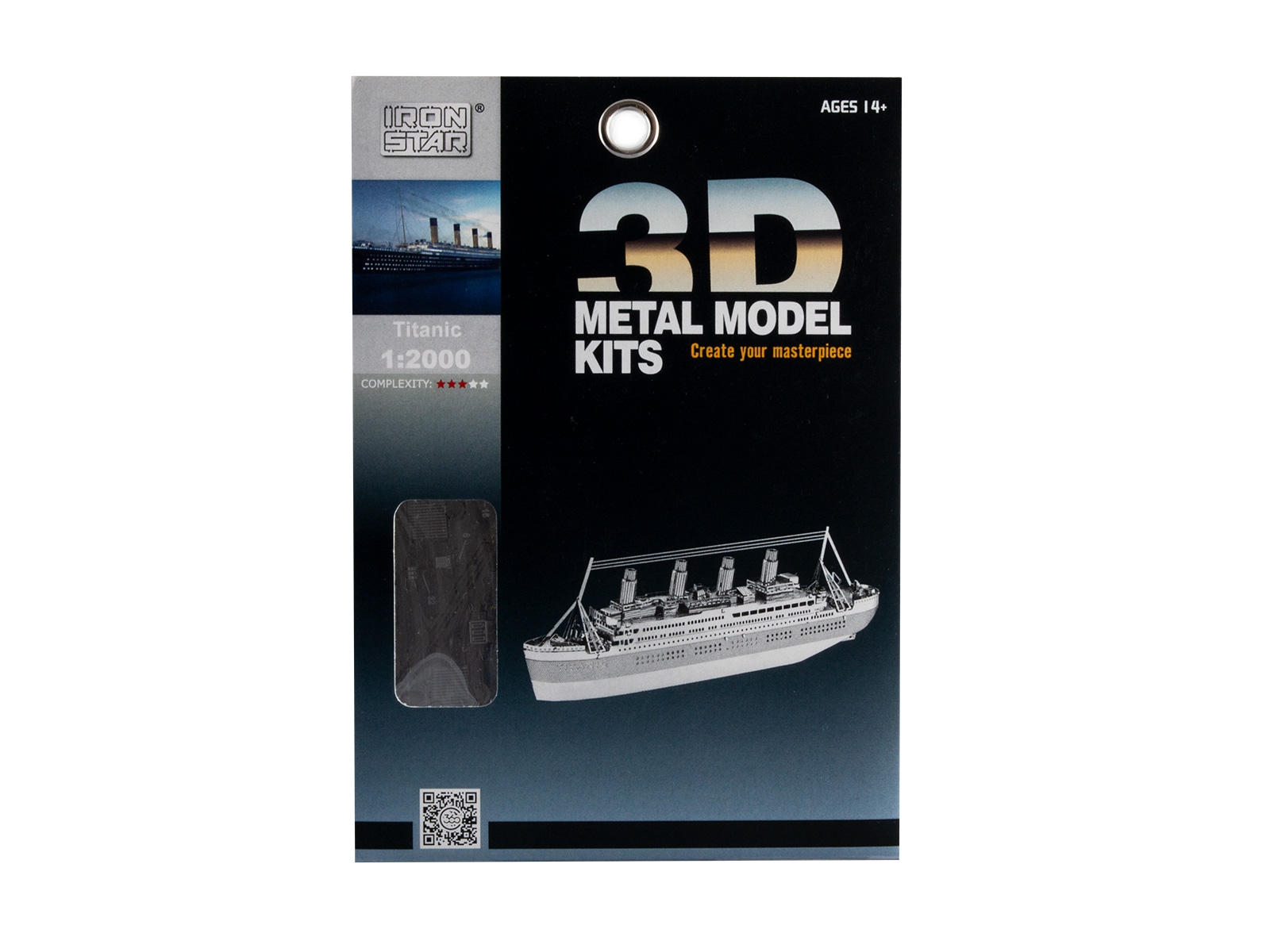 3D Metal Model Titanic