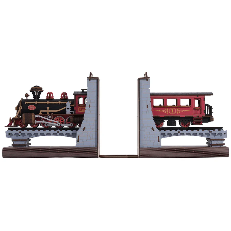 Holzbausatz Buchstopper Eisenbahn TGE01 Robotime