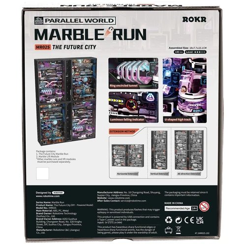 Marble Run – The Future City – MR02S by Robotime