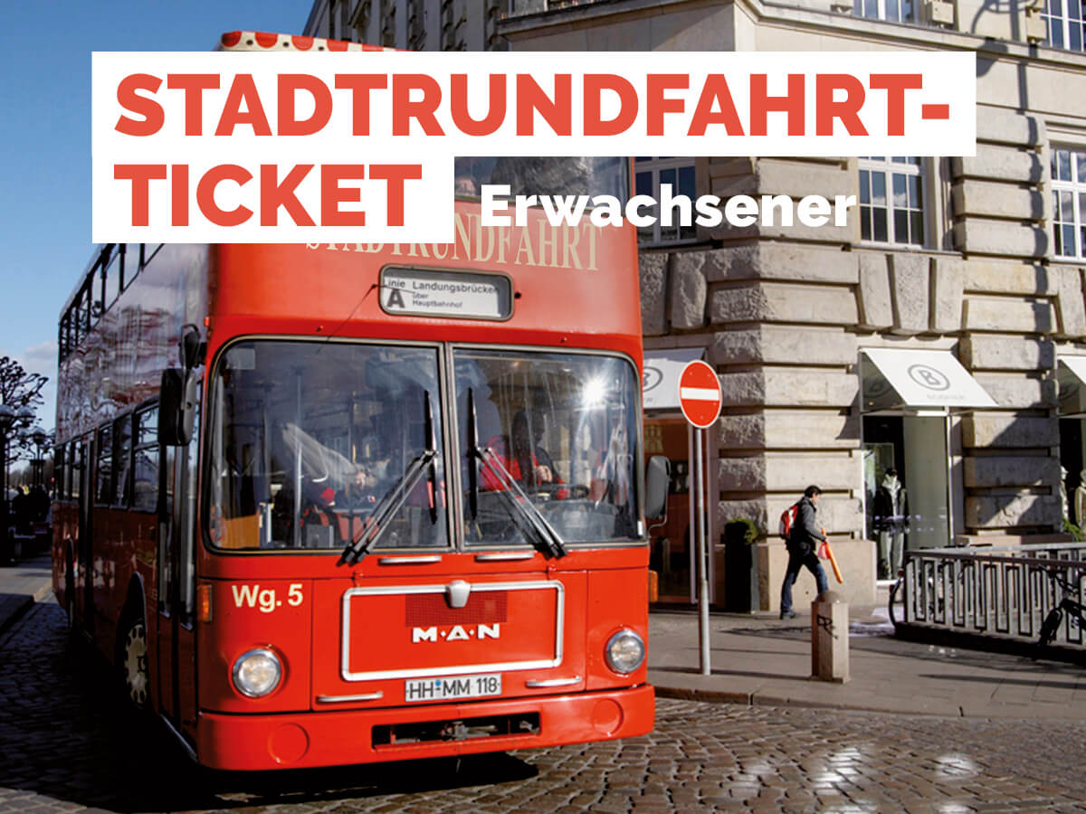 Ticket Bus City Tour Hamburg Adult