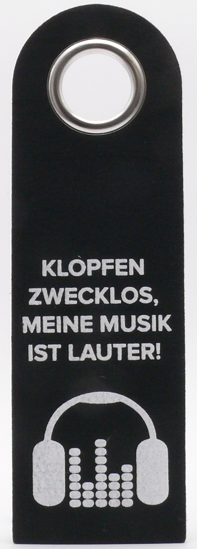 Türanhänger Antwort lautet NEIN / Klopfen zwecklos