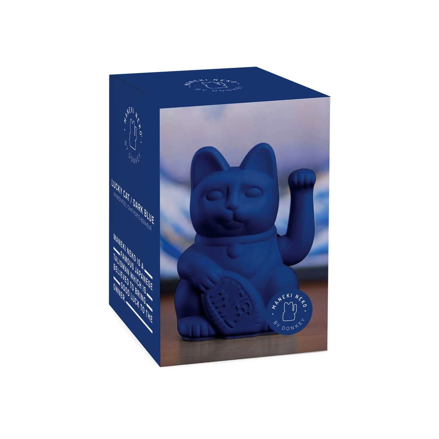 Lucky Cat / Maneki Neko | Classic - Dark Blue