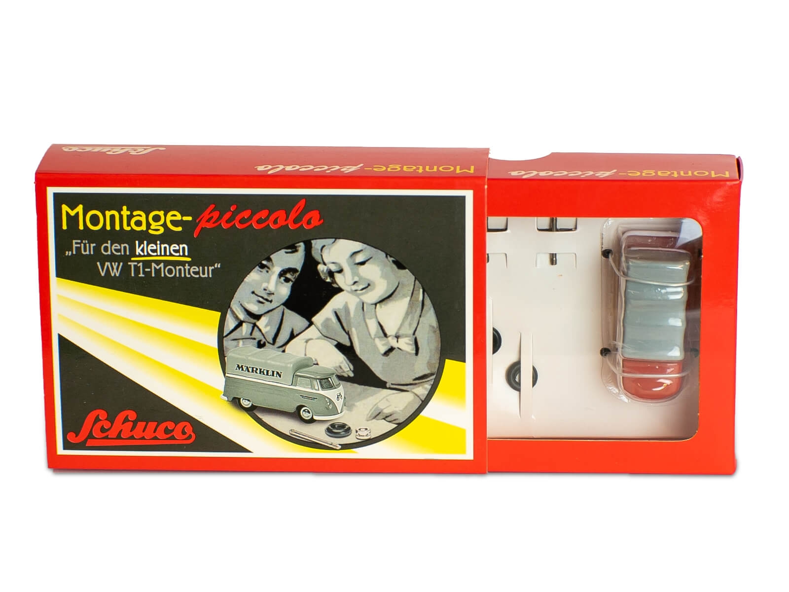 Schuco 450557700 Piccolo Montagekasten VW T1
