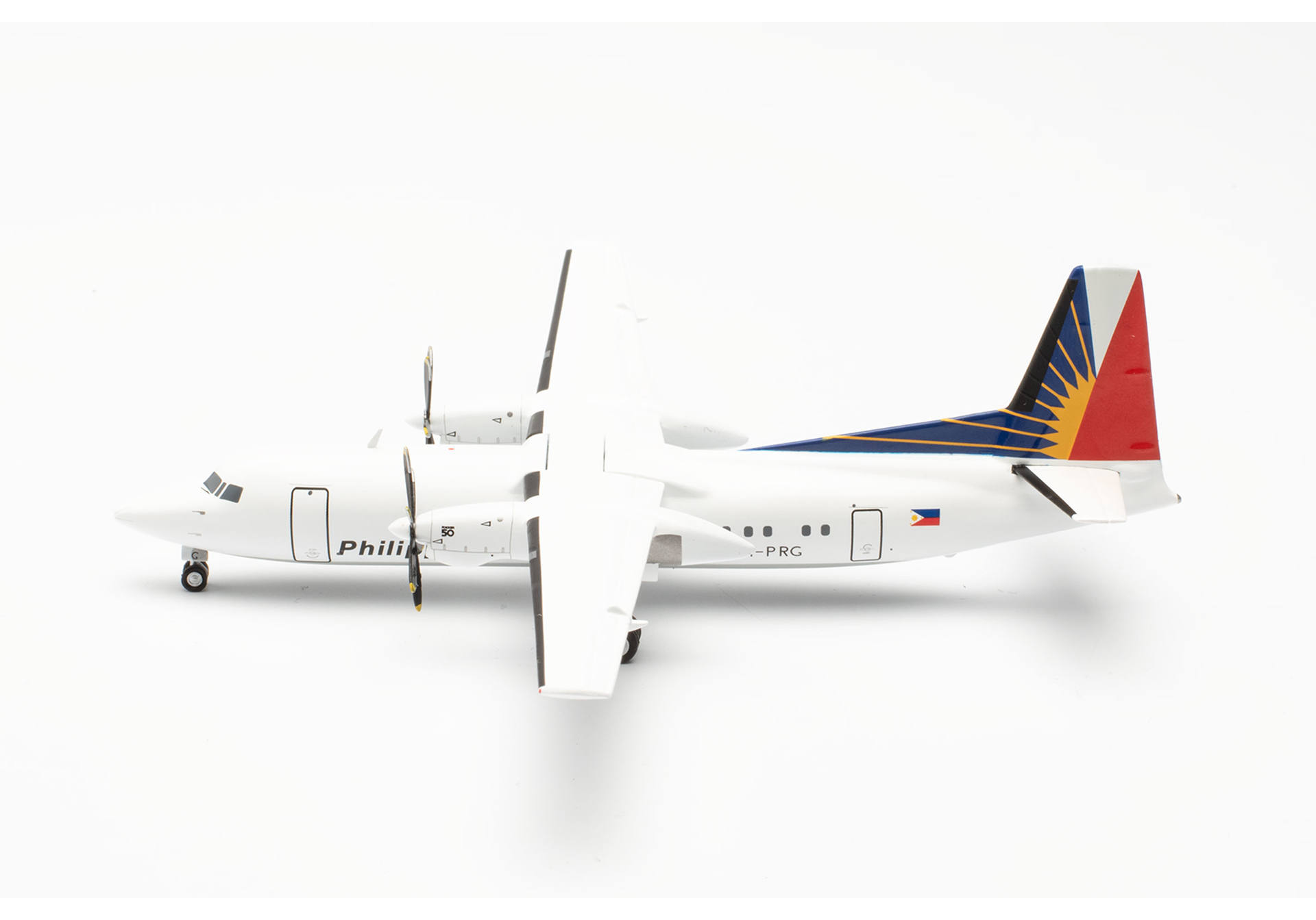 Herpa 572811 Philippine Airlines Fokker 50 – PH-PRG 1:200