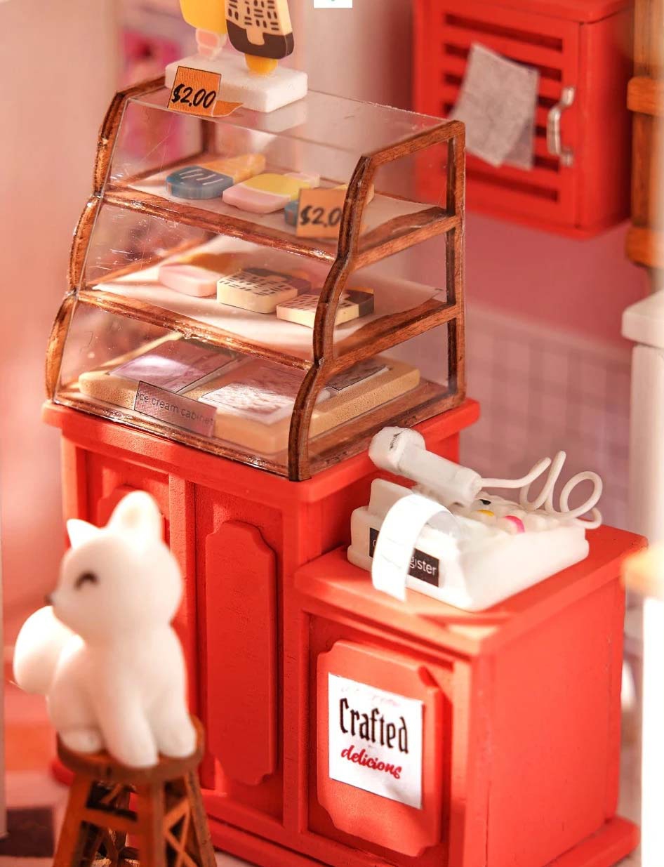 Honey Ice Cream Shop - Bausatz DIY - Robotime ROLIFE DG148