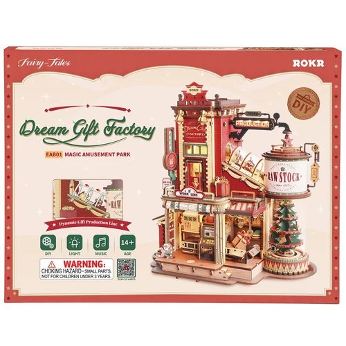 Holzbausatz - Dream Gift Factory - EAB01 von Robotime