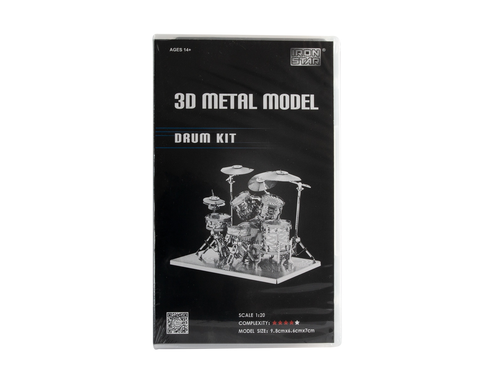 3D Metal Model Drum Set
