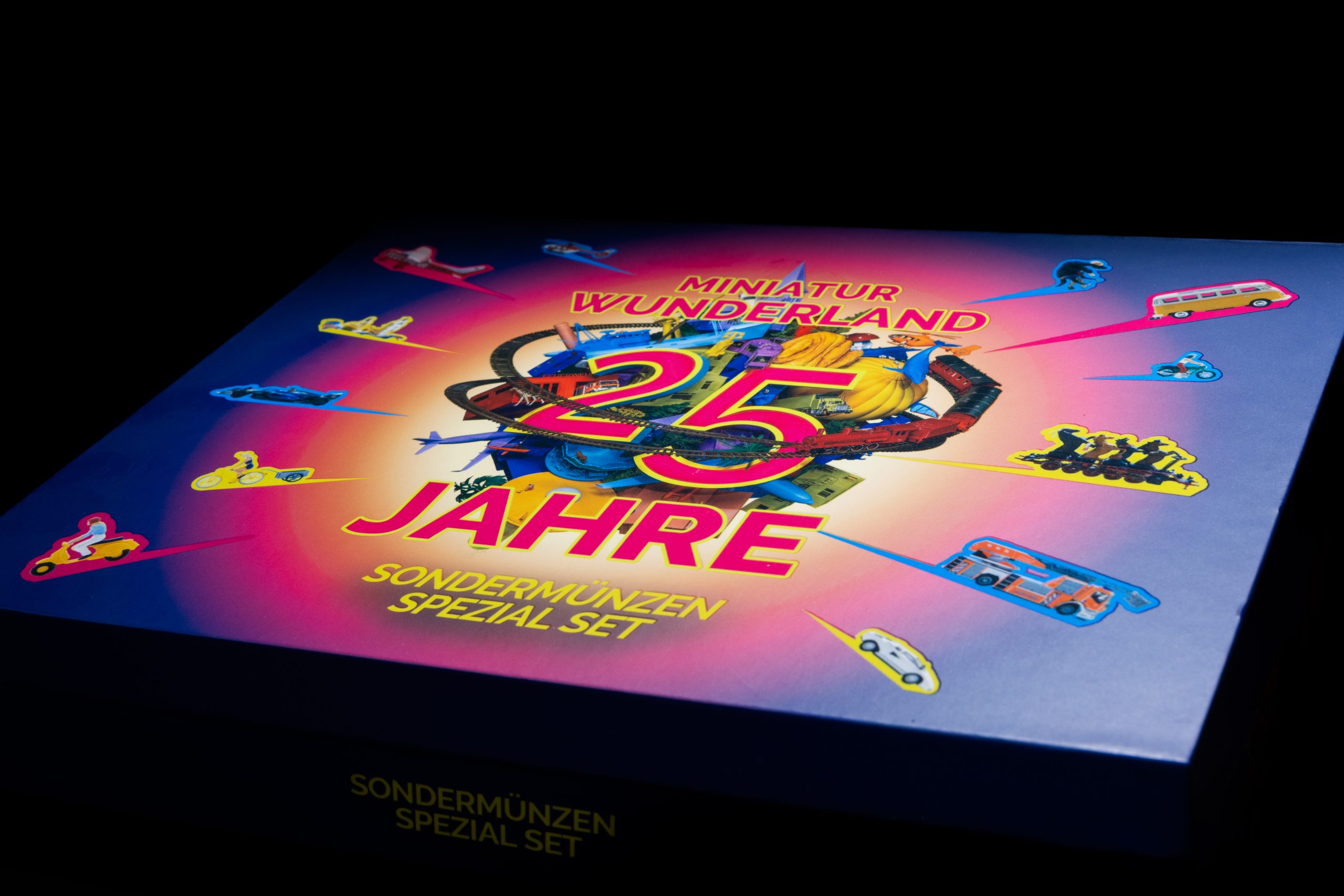 Anniversary Coin Set – "25 Years Miniatur Wunderland" – limited, numbered & hand-signed