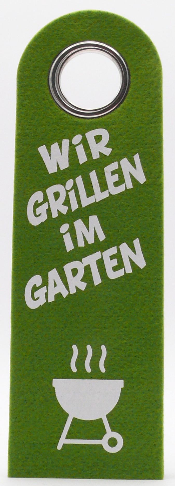 Türhänger - Wir chillen / Grillen im Garten