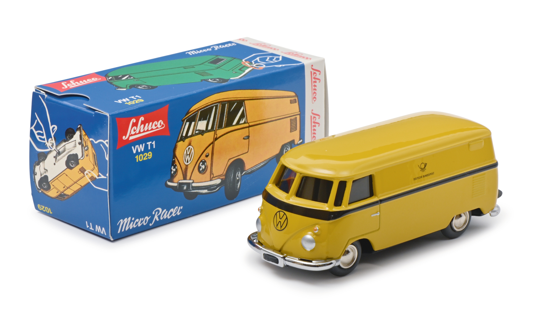 Schuco 450196800 Micro Racer VW T1 "Post"
