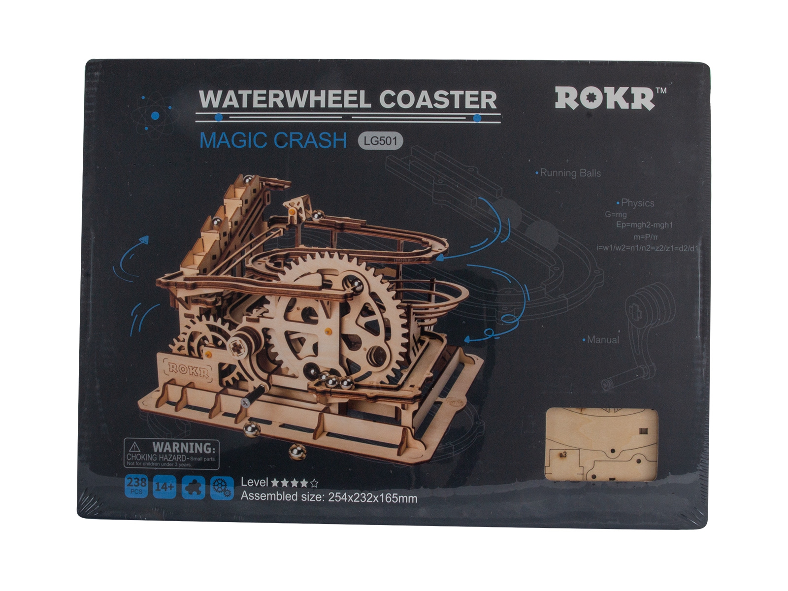 Holzbausatz -  Wasserad- LG501 von Robotime