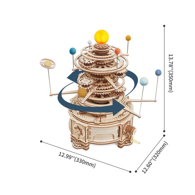 Wooden Model Kit - Solar System - ST001 by Robotime