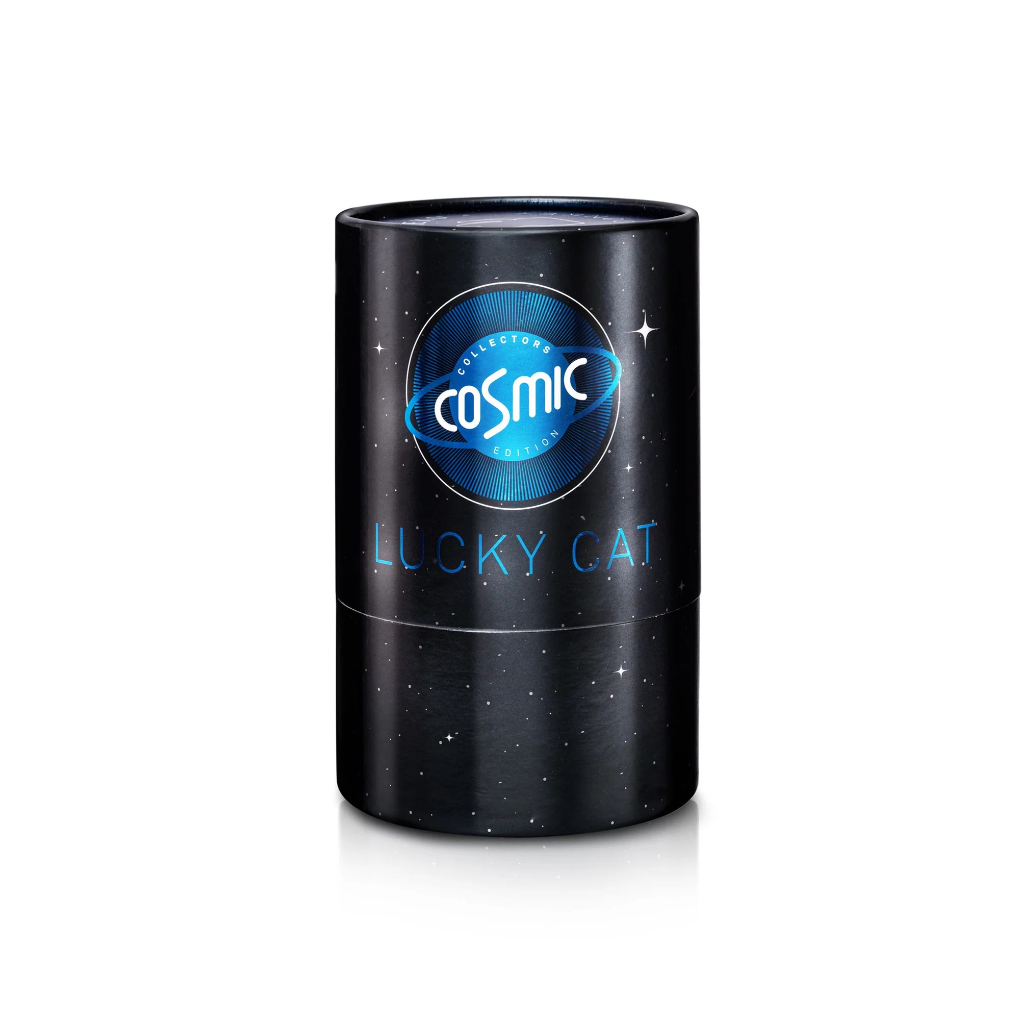 Lucky Cat / Maneki Neko | Cosmic Edition - Earth Shiny Blue