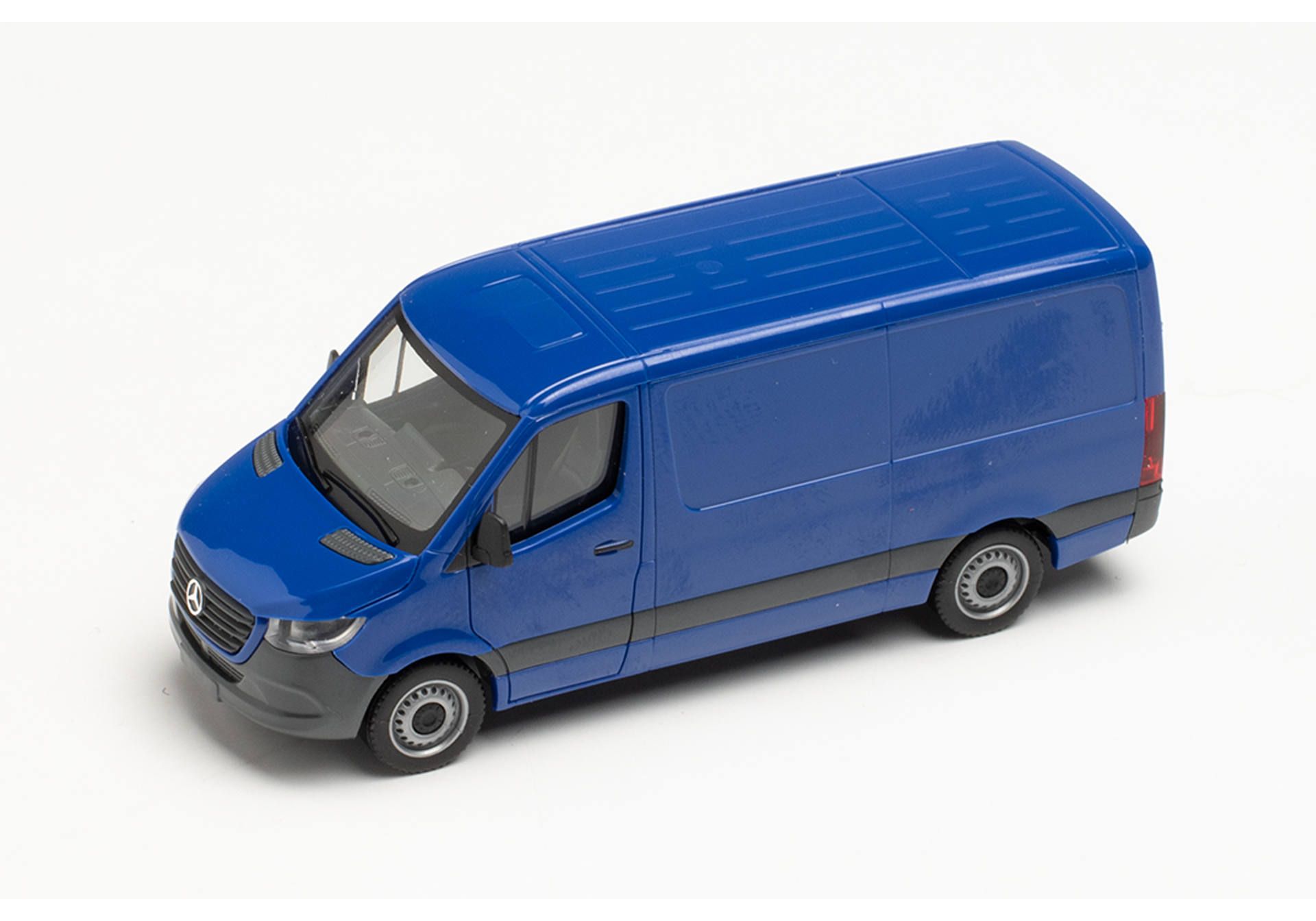 Herpa 096485 MB Sprinter 18 Kasten FD, blue 1:87