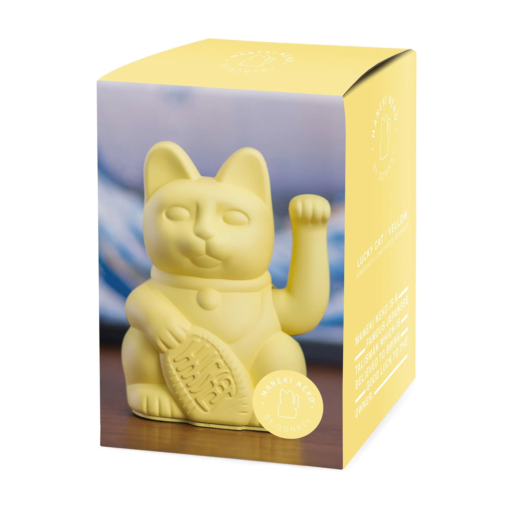 Lucky Cat / Maneki Neko | Classic - Yellow 