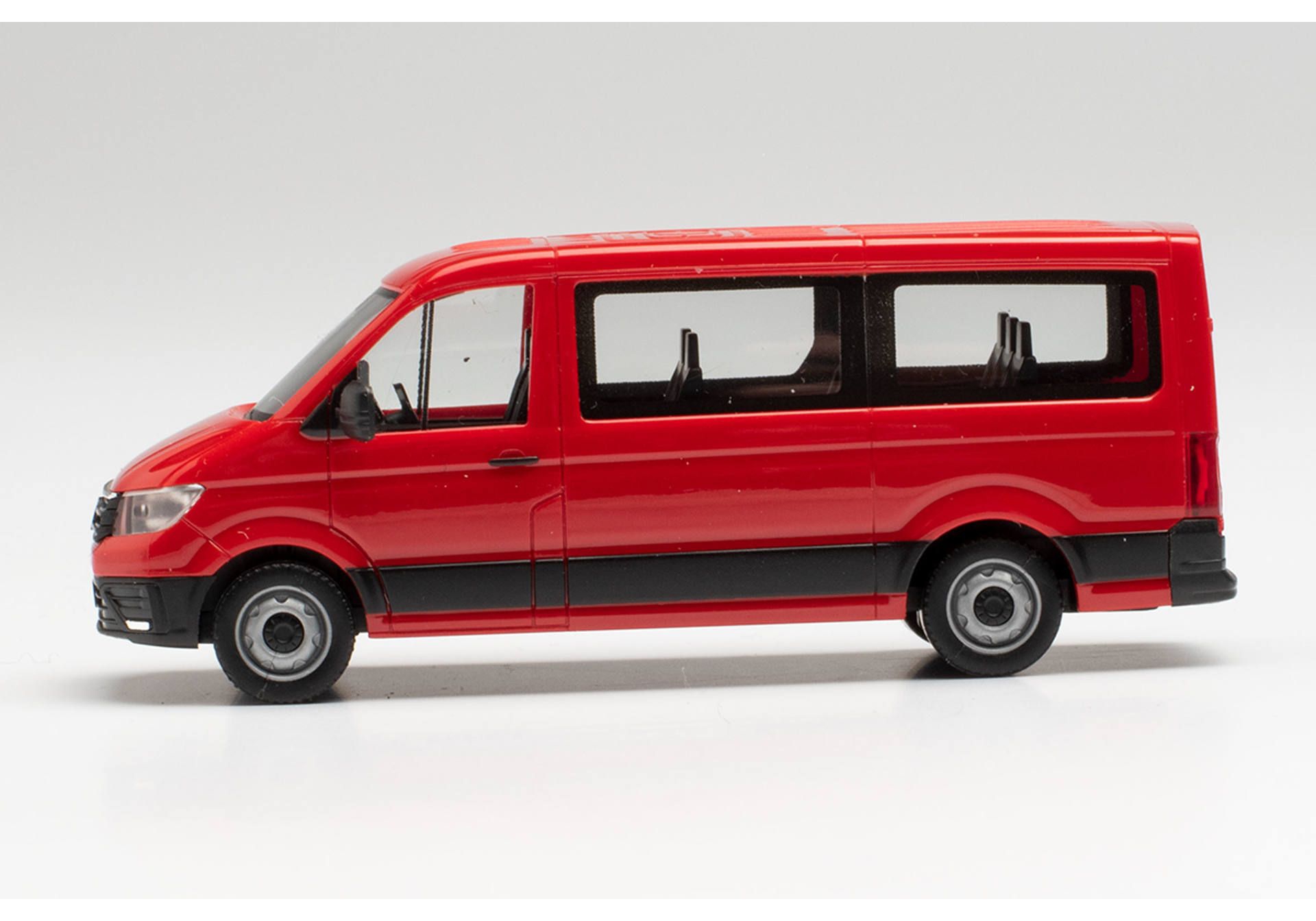Herpa 095846 VW Crafter Bus FD, rot 1:87