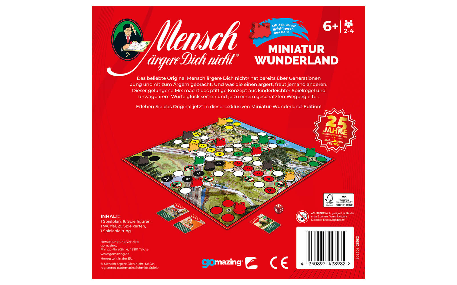 Mensch ärgere Dich nicht® – Miniatur Wunderland Anniversary Edition
