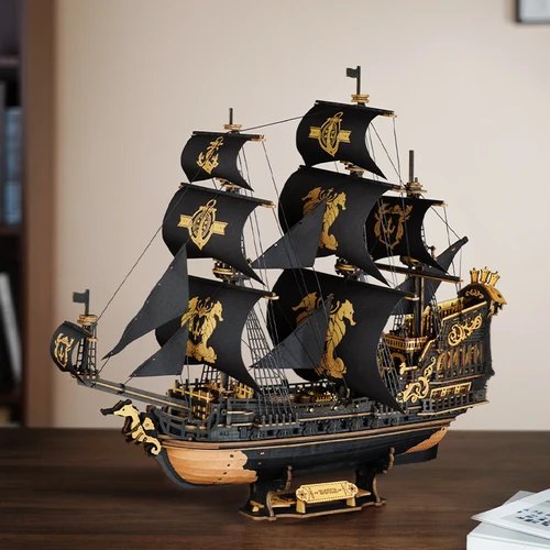Holzbausatz - Segelschiff "Seahorse" - MCB02 von Robotime