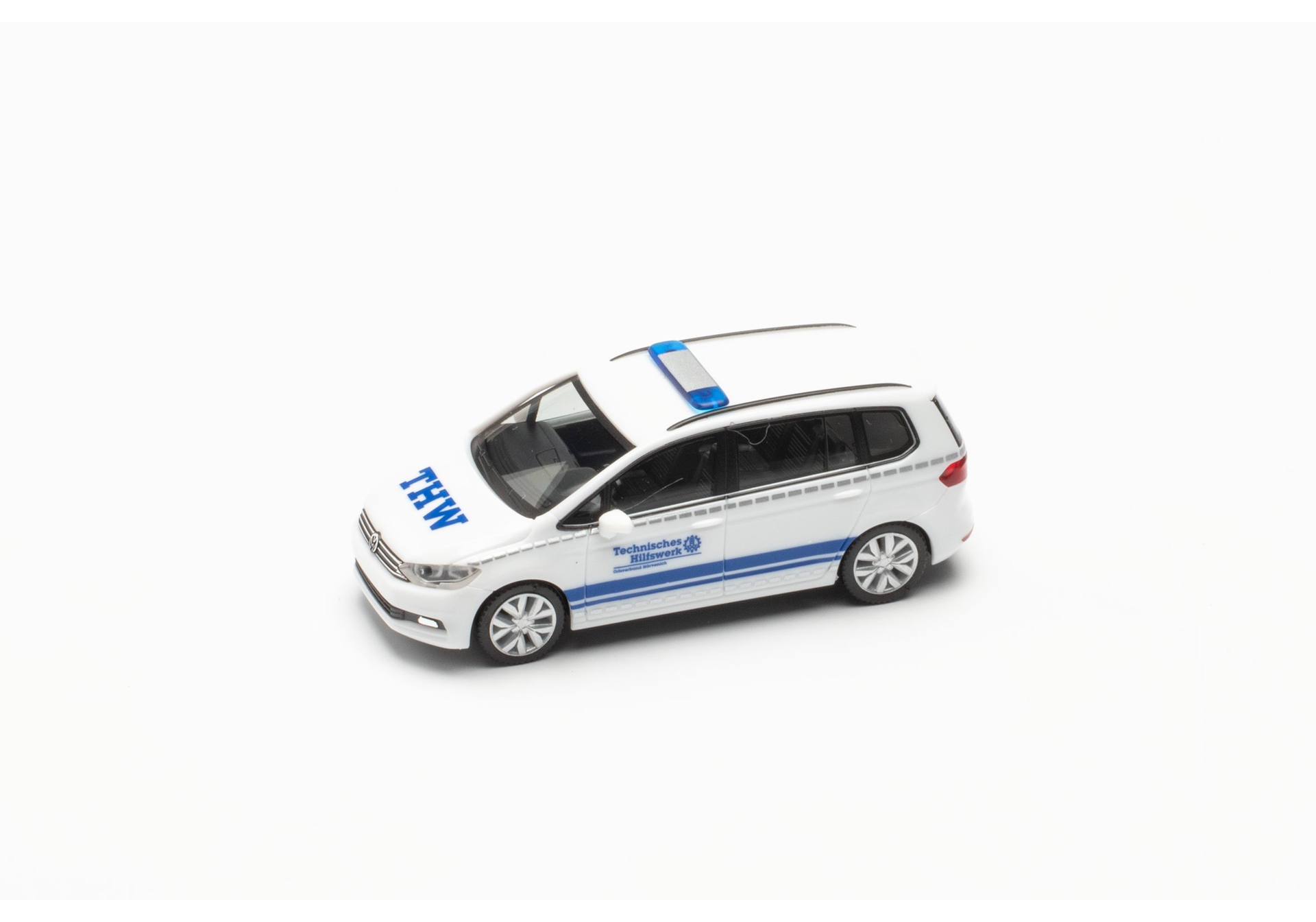 Herpa 097550 Volkswagen (VW) Touran "THW Nörvenich" (Nordrhein-Westfalen/Nörvenich)